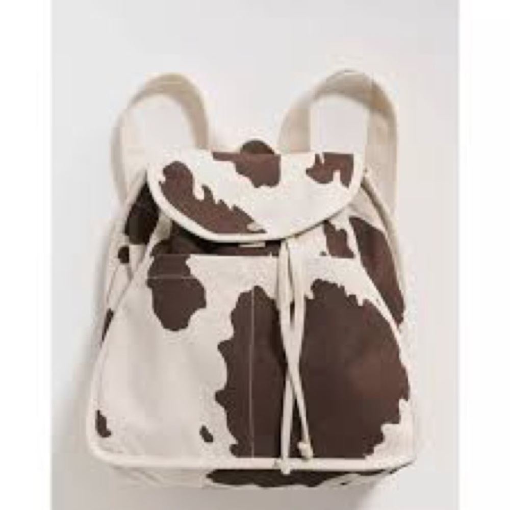 Baggu - Drawstring Backpack - Cow Brown - image 2